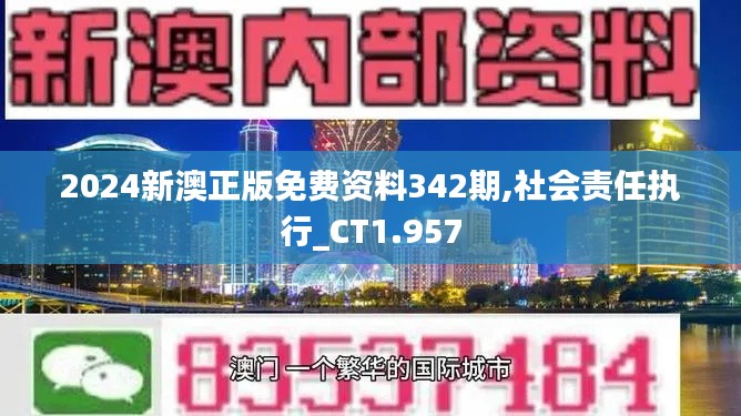 2024新澳正版免费资料342期,社会责任执行_CT1.957