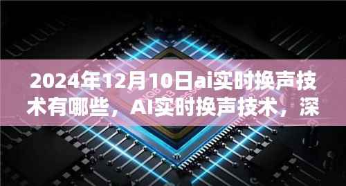 AI实时换声技术深度探索,潜力、影响及未来展望