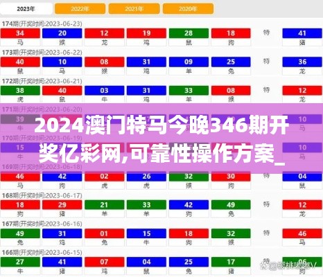 2024澳门特马今晚346期开奖亿彩网,可靠性操作方案_DX版13.130