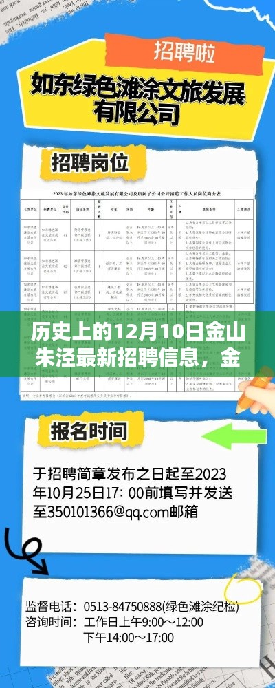 金山朱泾历史招聘信息深度解析,历史上的12月10日最新招聘信息发布