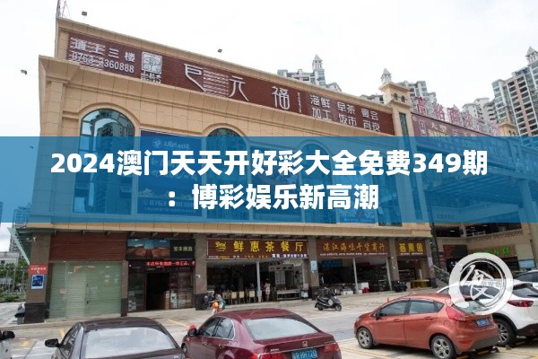 2024澳门天天开好彩大全免费349期:博彩娱乐新高潮