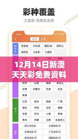 12月14日新澳天天彩免费资料大全查询:探索无价回报的彩票之旅