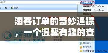 淘客订单的温馨查探日常,奇妙追踪之旅
