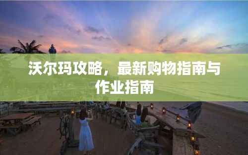 沃尔玛攻略,最新购物指南与作业指南