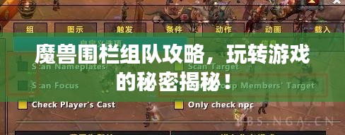 魔兽围栏组队攻略,玩转游戏的秘密揭秘!