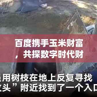 百度携手玉米财富,共探数字时代财富增长之路