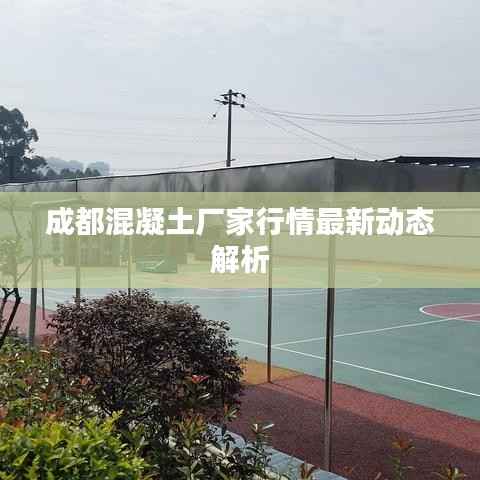 成都混凝土厂家行情最新动态解析