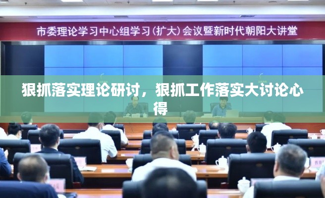 狠抓落实理论研讨,狠抓工作落实大讨论心得