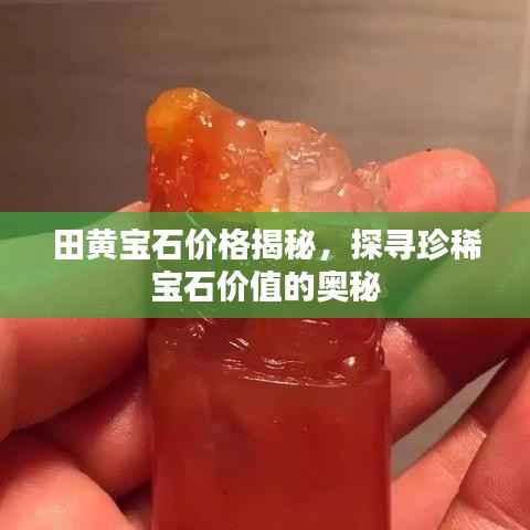 田黄宝石价格揭秘,探寻珍稀宝石价值的奥秘